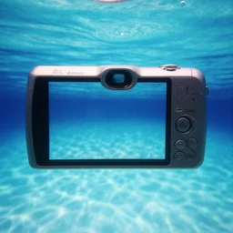 Beautiful 2000s phone-camera , soft Photograph inside an infinite infinite infinite empty pool