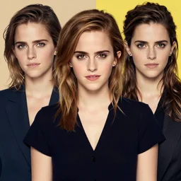 a streamline moderne portrait of emma watson in the style of anna dittmann and donato giancola and charles dulac