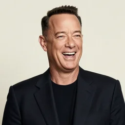 a portrait of tom hanks ( ( ( laughing ) ) ) ) by john singer sargent