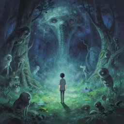 a high definition screenshot from the haunting and strange science fiction anime film ; a strange and ethereal dreamscape, digital painting by makoto shinkai, moebius, sabbas apterus, surrealism, trending on artstation