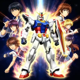 gundam 3 d ninja armor engine ingame stylized illustration photo radiating a aura global jesper ejsing, rhads, makoto shinkai lois van baarle, ilya kuvshinov, ossdraws