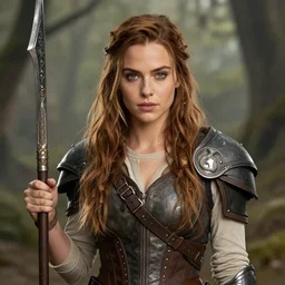 mila kunis portrait as a dnd character fantasy art.