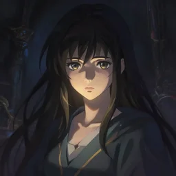 pretty girl portrait, dramatic lighting, digital painting, arcane magic, by makoto shinkai and ilya kuvshinov, rossdraws, illustration, fantasy
