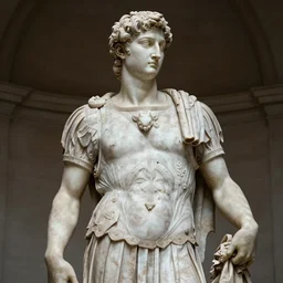 attila, a roman statue figure, classical statue