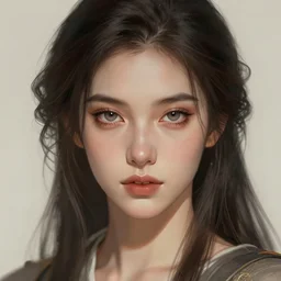 Masterpiece. Beautiful Female face portrait. reddit.com/r/fantasy_art/top