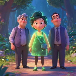 the beginning of a journey 3 d pixar disney digital cgi rtx hdr painting bioluminance alena aenami artworks in 4 kby jesper ejsing, feng zhu