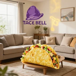taco bell in my living room