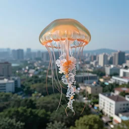 “A forest city inside of a jellyfish”