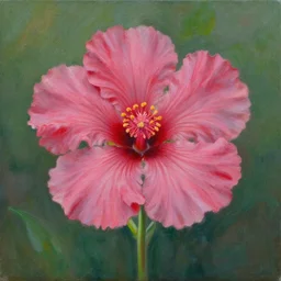 a painting of a ichor flower.