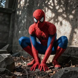 Spiderman grave robbing