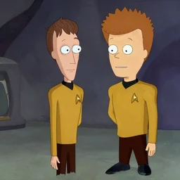 beavis and butthead in startrek