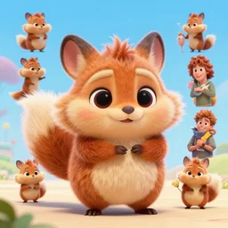 promotional art, very very very cute disney pixar chinchilla character, iconic character, detailed fur, concept artwork, 3 d render official art, promotional art, by ilya kuvshinov katsuhiro villeneuve, jeremy lipkin and michael garmash and rob rey, disney pixar zootopia