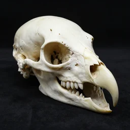 eagle monster skull with a beak