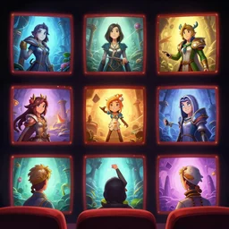 photo cartoon illustration comic manga painting of cinema environement : 6 fantasy environement, digital painting, volumetric lighting by feng zhu, 3 d alejandro alvarez alena aenami artworks in 4 k beeple, by thomas kinkade hearstone league of legends dofus overwatch