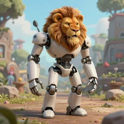 🤖 🦁,hipperrealism