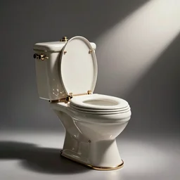 photograph of a steampunk toilet by lilia alvarado, steampunk, photo