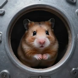 hamster, inside a spaceship, movie still, star wars, cinematic, sharp focus, cinematic lighting, 8 k