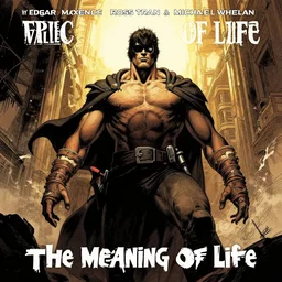 epic masterpiece the meaning of life, by Edgar Maxence and Ross Tran and Michael Whelan, boris vallejo