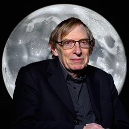 stephen hawking on the moon