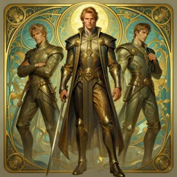 clink eastwood as oscar diggs, intricate, d & d, fantasy, art nouveau, digital painting, trending on artstation, sharp focus, wide shot, illustration, global illumination, ray tracing, art by artgerm and greg rutkowski and ruan jia