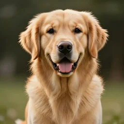 super cute dog golden retriever, hyper realism, cinematic, volumetric lighting, intricate complexity, extremely detailed,