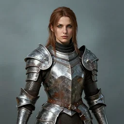 female argonian in refined leather brigandine armor, portrait, the elder scrolls v : skyrim