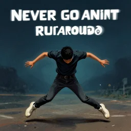 never gonna run around and, digital art