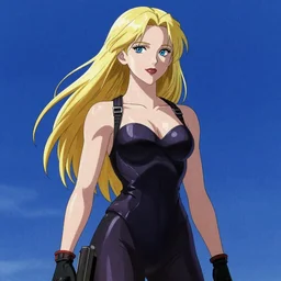 a hyper real illustration of Elle Fanning in Metal Gear Solid by Yoji Shinkawa