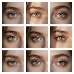 style sheets, portraits of a stunningly beautiful eyes, 🎨 🎨 🎨