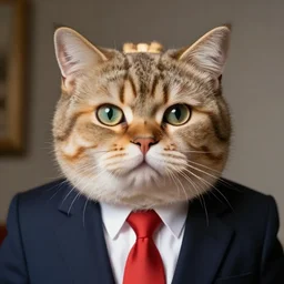 anthropomorphic cat donald rumsfeld