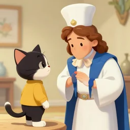 cat boy jesus visits uncle sam