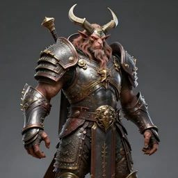 armoured minotaur warrior artgerm anne stokes highly detailed 8 k hdr smooth sharp focus high resolution award - winning photo photorealistic