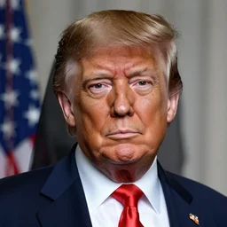 Donald Trump as a black woman portrait, photograph, real life, 4K resolution, studio quality, highly detailed