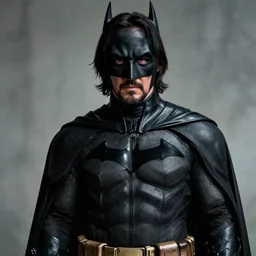 Keanu Reeves as Batman, unmasked