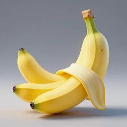 a hyper futuristic banana