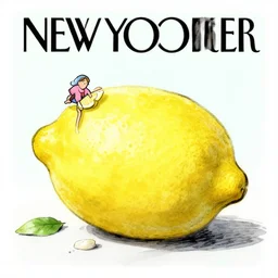 new yorker cartoon of a lemon