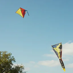 a photograph of a benjamin franklin flying a kite