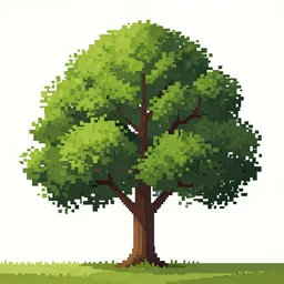 tree pixelated