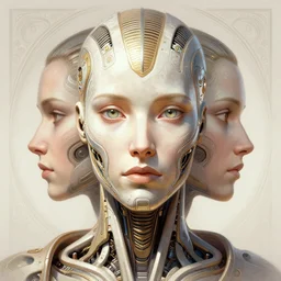 symmetry!! portrait of a machine from horizon zero dawn, machine face, intricate, elegant, highly detailed, digital painting, artstation, cgsociety, concept art, smooth, sharp focus, illustration, art by artgerm and greg rutkowski and alphonse mucha, 8 k