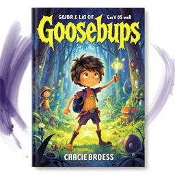 the front cover of the latest Goosebumps book
