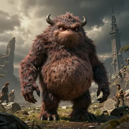 epic beautifull hyper realistic oogie boogie, gorgeous lighting by kim jung giu weta studio, mucha, bautista and norman rockwell and greg rutkowski and tom bagshaw and james gurney and lucasfilm