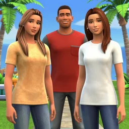 snookie from jersey shore in sims 4