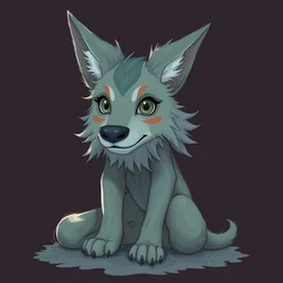 scp 1 4 7 1 girl, furry, art