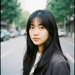girl, kodak ektachrome,