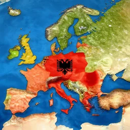 a super strong albania in Europa Universalis IV