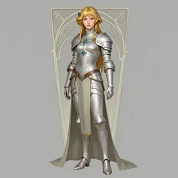 full - body artwork, cattie - brie of mithril hall, andreas rocha, greg rutkowski. art nouveau neo - gothic sculpture by mucha. swirly intricate gilded linework background. gaudy colors, sharp edges. ultra clear detailed. 8 k. elegant. octane render