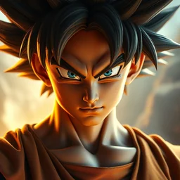 photorealist portrait of goku supersayan, dynamic lighting, cinematic, establishing shot, extremely high detail, foto realistic, cinematic lighting, 8 k