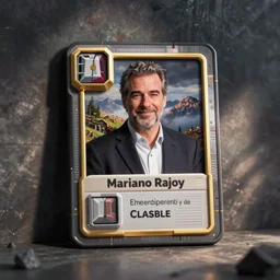 Mariano Rajoy as a Clash Royale card