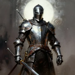 knight by frank frazetta, cool