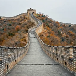 the great wall, paul cezanne.